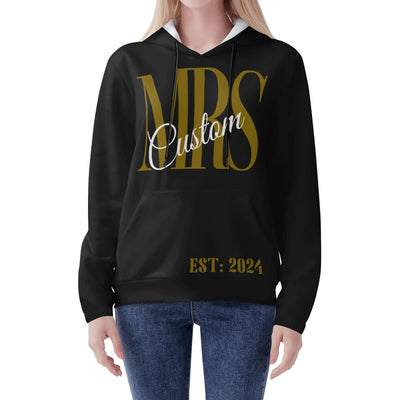 Womens Lightweight All Over Printing Pullover Hoodie Sweatshirt Main Perspective | Our Phoenix Rise