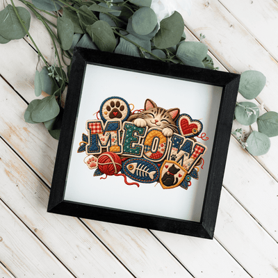 1:1 Wooden Framed Decor
