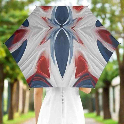 Patriotic Swirl Automatic Umbrella Main Perspective | Our Phoenix Rise