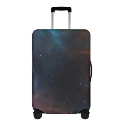 Starry Night Galaxy Luggage Cover - front view | Our Phoenix Rise
