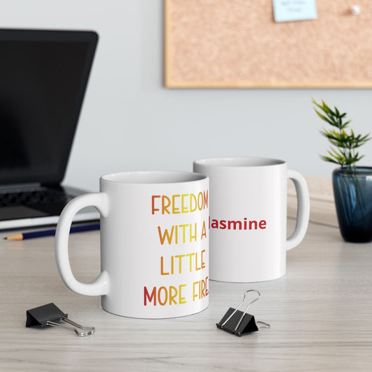 Personalized Freedom mug