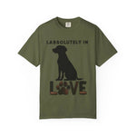 Black Lab T-shirt - Modern Silhouette Comfort Tee - Iron Phoenix GHG