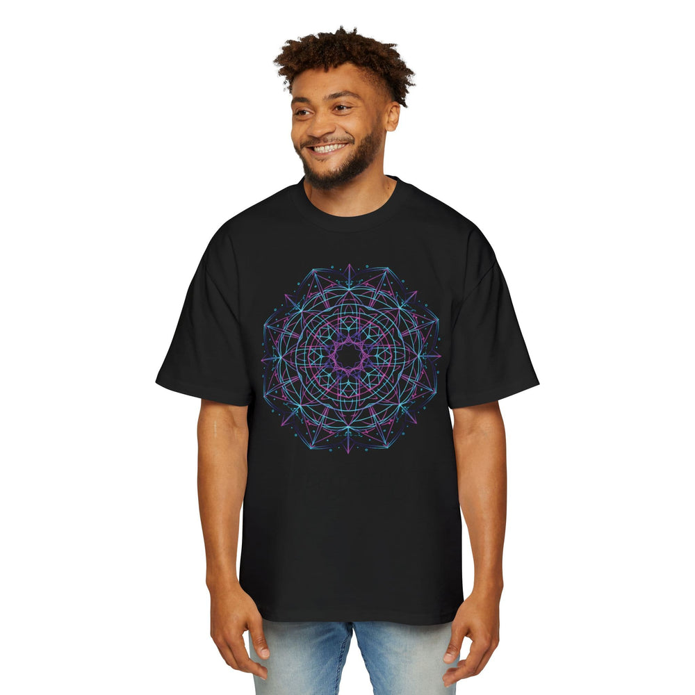 Mandala "I'm Perfectly Fine" Tee — Men's Oversized Graphic T-Shirt