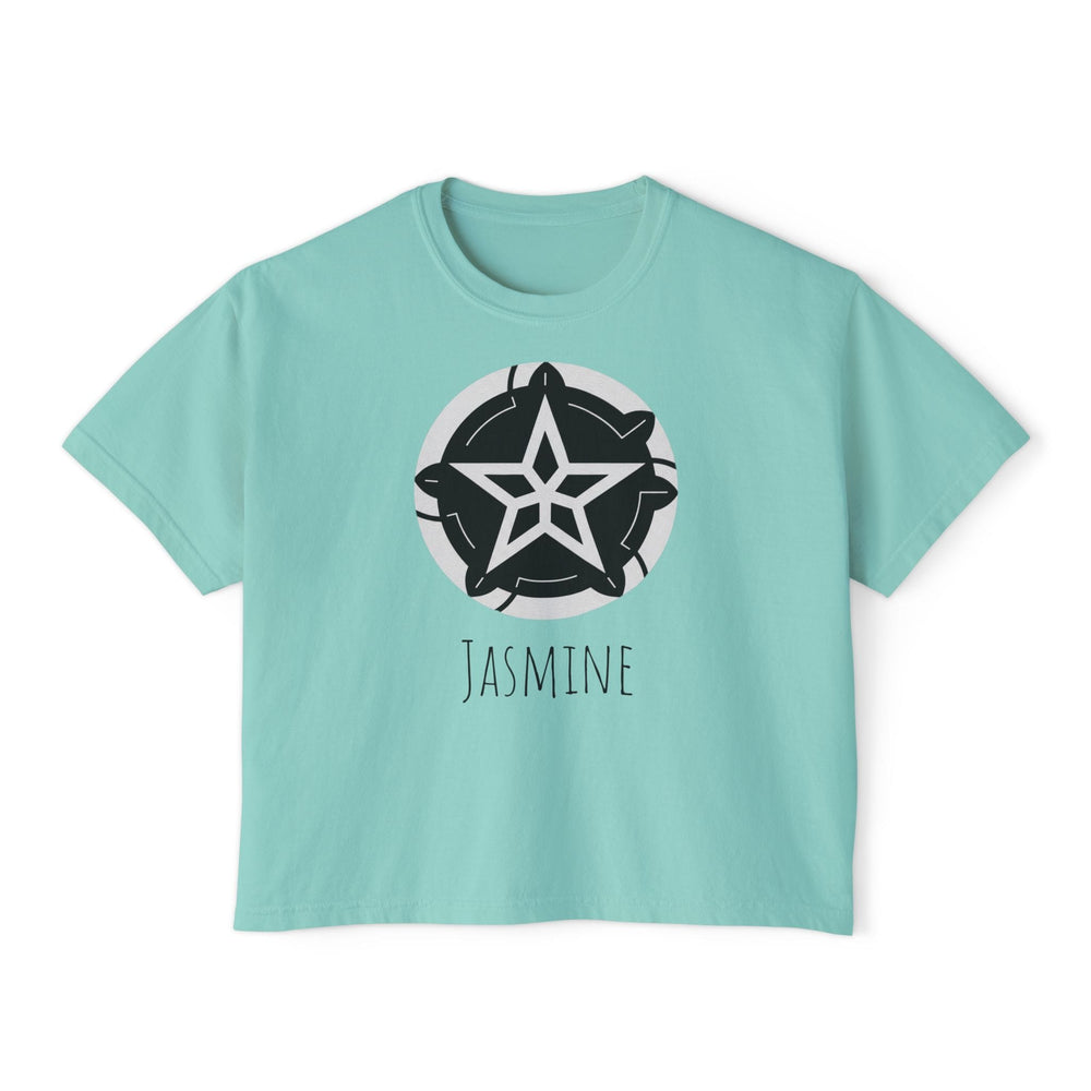 Personalized Cropped Star Tee - Vintage Dream Big Shirt | Custom Name Gift