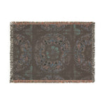 Stained Glass Mosaic Woven Blanket
