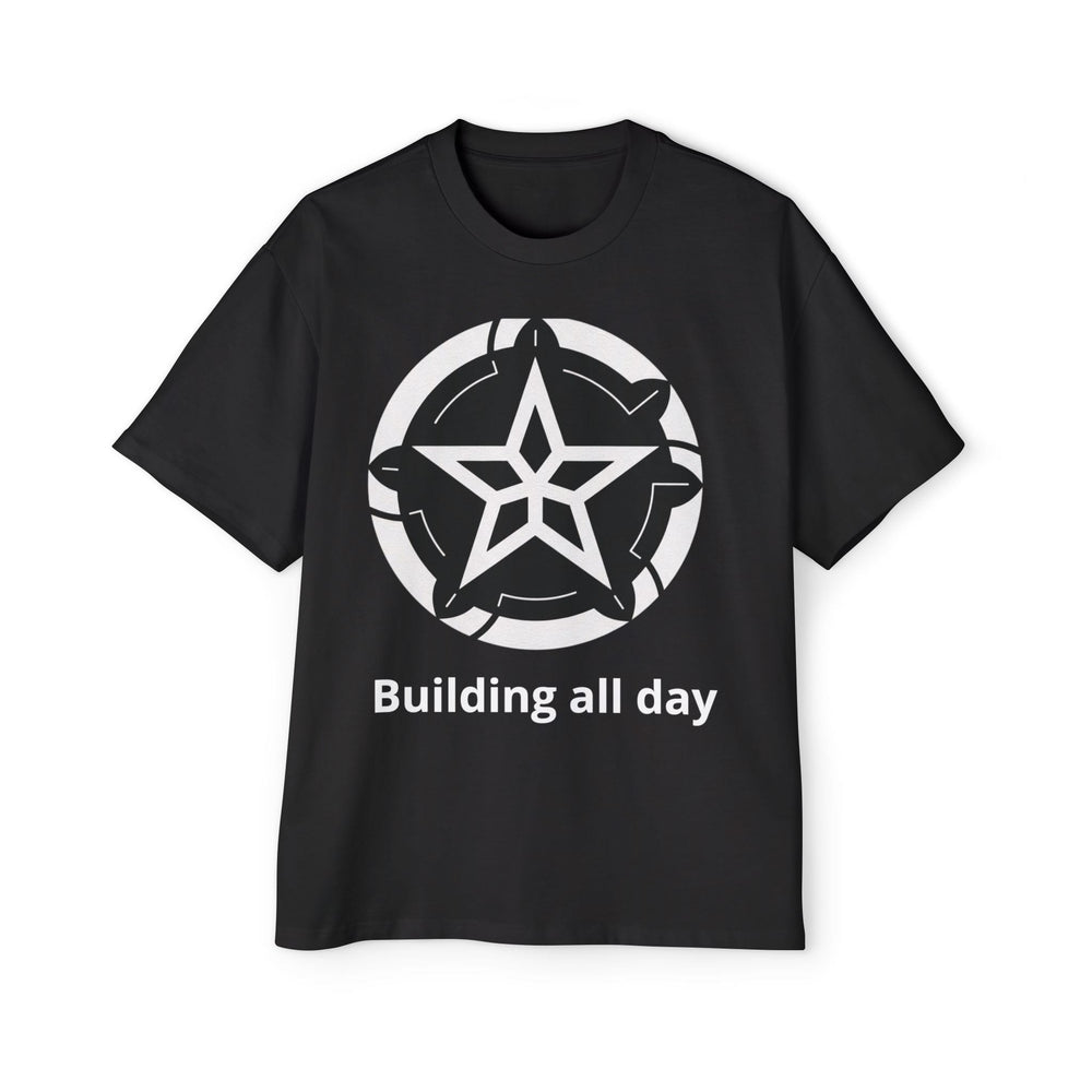 Building All Day Tee — Construction Graphic T-Shirt