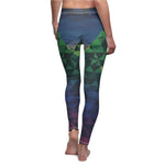 Vibrant Geometric Leggings for Active Women, Yoga Pants, Fitness Wear, Casual Style, Unique Athleisure Outfit, Gym Leggings - Iron Phoenix GHG