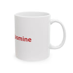 Inspirational Name Coffee Mug – Personalized 'Jasmine' Ceramic Mug (11oz & 15oz)