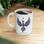 Phoenix Rising Mug - American Resilience Symbol | Patriotic Coffee Mug
