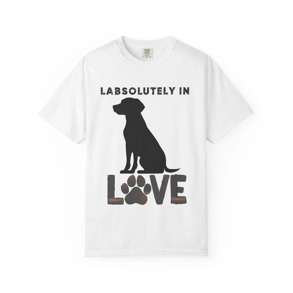 Black Lab T-shirt - Modern Silhouette Comfort Tee