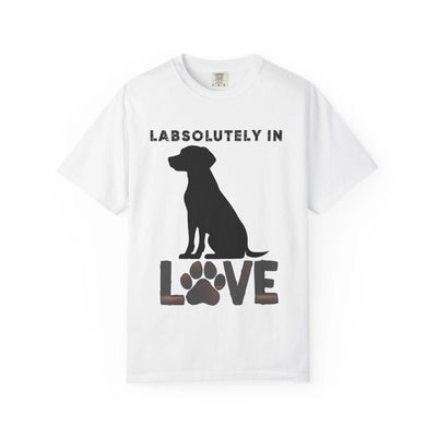 Black Lab T-shirt - Modern Silhouette Comfort Tee - Iron Phoenix GHG