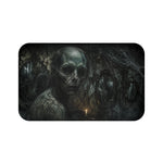 Gothic Skull Bath Mat - 24x17 Size Comparison Shot | Our Phoenix Rise