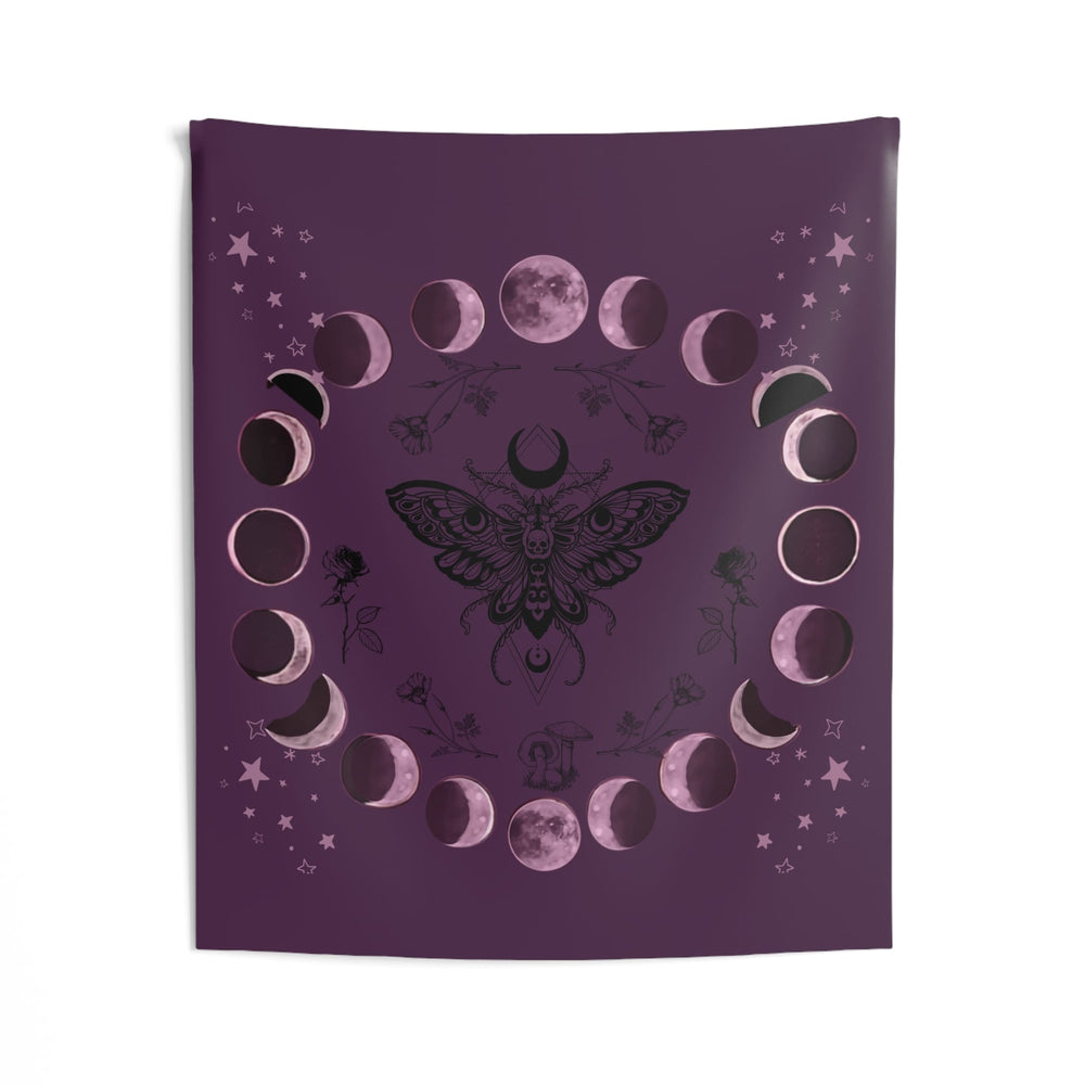 Purple Moon Phase Tapestry
