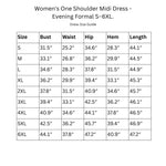 Patriotic One Shoulder Formal Dress - American Flag Galaxy Print