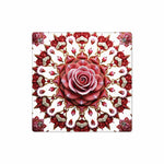 Elegant Rose Acrylic Wall Art Panels - Beautiful Home Decor - Iron Phoenix GHG