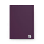 Moon Phase Hardcover Journal — Mystical Moth Notebook for Moon Magic & Wiccan Planning