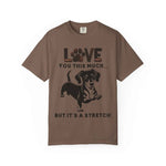 Funny Dachshund T-shirt Love This Much - Mockup Apparel Display | Our Phoenix Rise