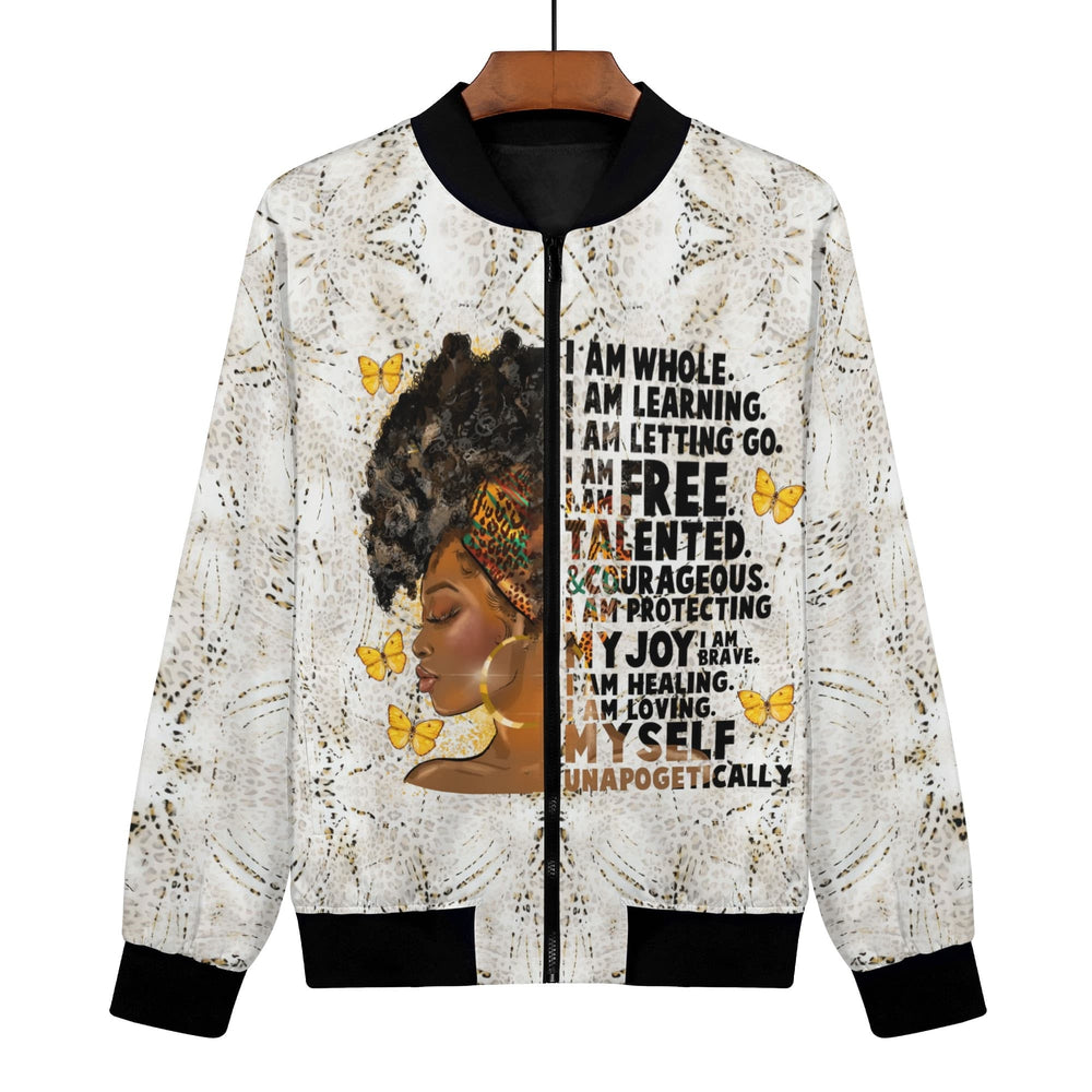 Personalized African American Bomber Jacket