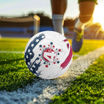 Personalized Patriotic Soccer Ball - On grass field | Our Phoenix Rise