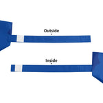 Personalized 4th of July American Flag Umbrella - folded, size comparison | Our Phoenix Rise