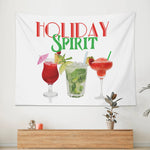Christmas Holiday Wall Tapestry Made in the USA Detailed View 4 | Our Phoenix Rise