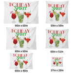 Christmas Holiday Wall Tapestry Made in the USA Detailed View 6 | Our Phoenix Rise
