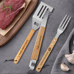 Personalized Grilling Tool Set - Tools with Raw Meat and Herbs | Our Phoenix Rise
