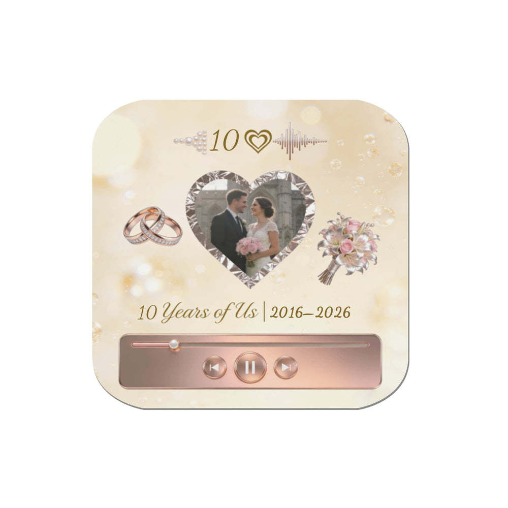 Personalized Photo Magnets for Fridge - 4 Pcs