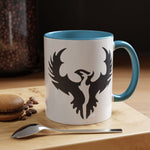 Phoenix Emblem Coffee Mug — Black Accent 11/15oz