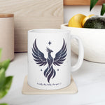 Phoenix Rising Mug - American Resilience Symbol | Patriotic Coffee Mug