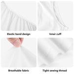 Patriotic One Shoulder Midi Dress - One shoulder sleeve and neckline detail | Our Phoenix Rise