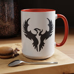 Phoenix Emblem Coffee Mug — Black Accent 11/15oz