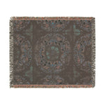 Stained Glass Mosaic Woven Blanket