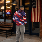 Personalized Americana Galaxy Hoodie