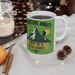 Adventure Awaits Ceramic Mug 2025 - Iron Phoenix GHG