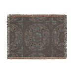 Stained Glass Mosaic Woven Blanket