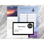 Mindful Yoga Wellness Planner - Daily Meditation and Focus Log | Our Phoenix Rise