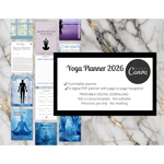 Mindful Yoga Wellness Planner - Digital Cover Design | Our Phoenix Rise