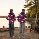 Personalized Americana Galaxy Hoodie