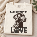 Labrador Retriever Gift for Owners - Ivory Shirt Front View | Our Phoenix Rise