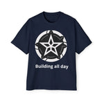 Building All Day Tee — Construction Graphic T-Shirt