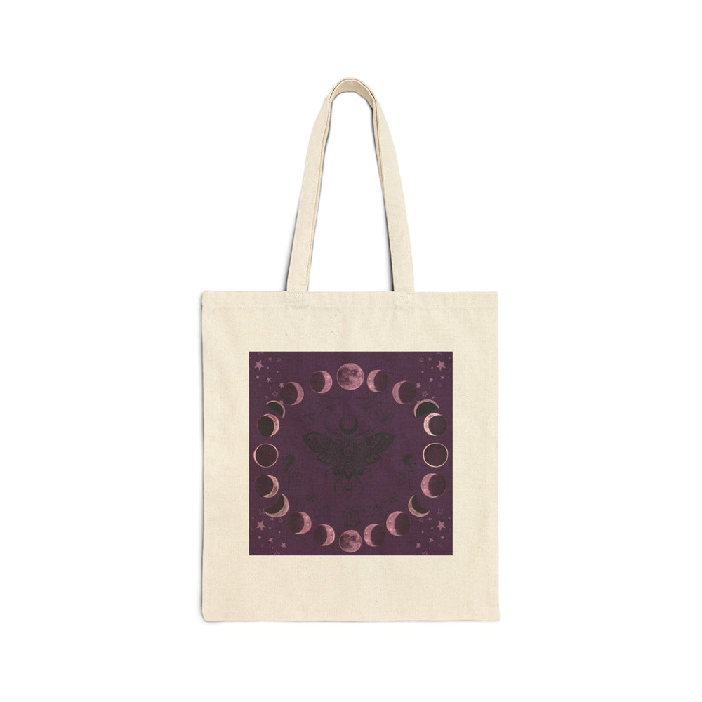 Gothic Moon Phase Tote Bag