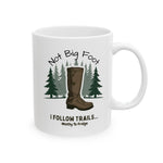 I Follow Trails Funny Hiking Mug Detailed View 5 | Our Phoenix Rise