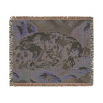 Dalmatian Dog Woven Blanket - Detail of Cotton Weave Quality | Our Phoenix Rise