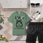 Husky Got Me Howlin' T-Shirt - Sleeve Stitching Detail | Our Phoenix Rise