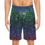 Geometric Basketball Shorts - Stylish Athletic Wear for Sports - Iron Phoenix GHG