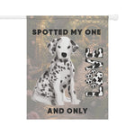 Spotted My One and Only Dalmatian Garden Banner | House Decor