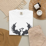 Minimalist Phoenix Graphic Tee - Sleeve Detail White | Our Phoenix Rise