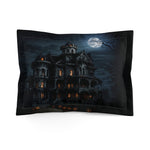 Haunted Mansion Halloween Pillow Sham - Fabric Detail and Print Quality | Our Phoenix Rise
