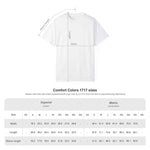 Dalmatian Dog Love T-Shirt - White Comfort Colors 1717 tee front view | Our Phoenix Rise